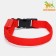 The collar luminous narrow for small dogs, 26 x 1.5 cm, red