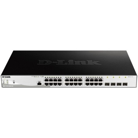 D-LINK DGS-1210-28MP/M 24G 4SFP 24POE 370W controlled switch