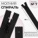 Lightning "Spiral", No. 7, insoluble, waterproof, automatic lock, 18 cm, black color