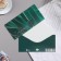 Envenue for money "Sincerely!" Congrev, glitter, green color, 17x8 cm