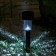 Garden lamp on the solar battery "cylinder", 4.5 × 30 × 4.5 cm, 1 LED, glow white
