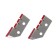 Knife for the ice discovery "LR-15", left rotation, set 2 pcs. NLT-150L.SL