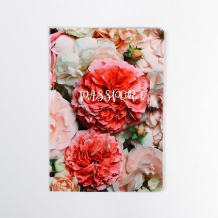 Cover for passport "delicate flowers" (1 pc)-4