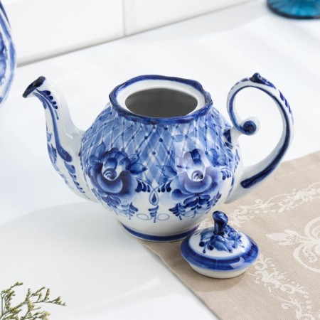 Alevtina kettle, 750 ml, gzhel-1
