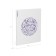 Subject notebook, 48 sheets, ruler, literature Erichkrause "Chaos", plastic cover silk-screen covers, Bloc Offset 100%, info-block