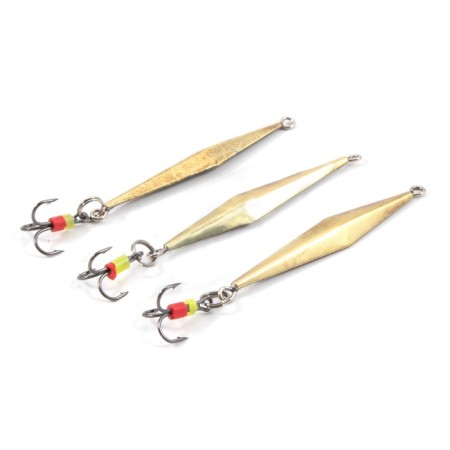 Vertical "Yaman" killer with a tee, size 40 mm, 3.5 g, brass color-1