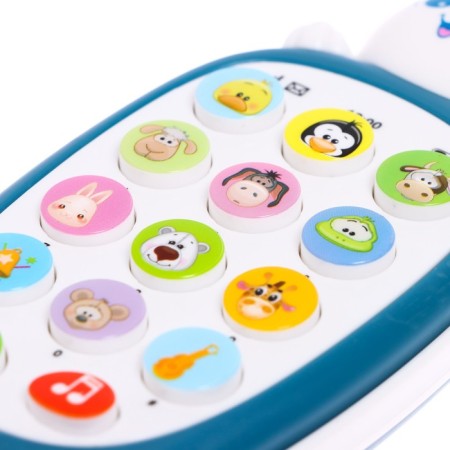 Musical telephone "Baby Bunny", sound, color blue-2