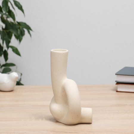VAZA Ceramics Table "Knot" 11x5x18 cm-1