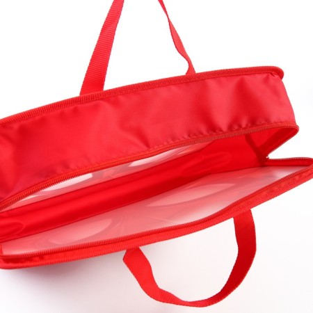 Plastic folder with A4 handles, on a zipper, 80x330x240 mm, spider-man-1