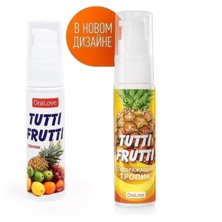 Tutti-Frutti Oralove tropic gel-senior, water-based, edible, 30 ml-1