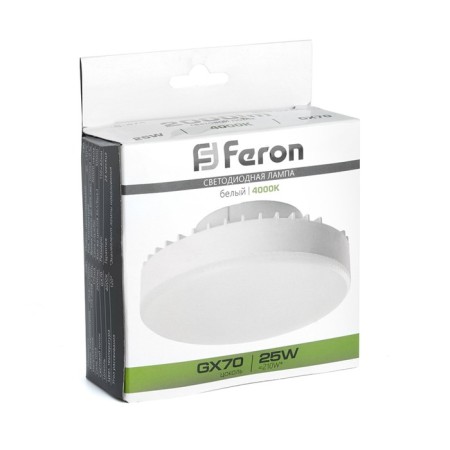 LED LED Feron, GX70, 25 W, 175-265 V, white light-1