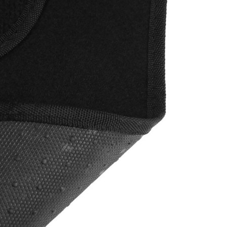 Car mats Torso, pile, 62 × 42 cm, 43 × 30 cm, black, set 4 pcs-3