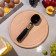Kitchen Libra Luazon LV-507, electronic, up to 0.5 kg, black