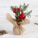 Decor "Winter charm" berries leaves in a bag, 17 cm