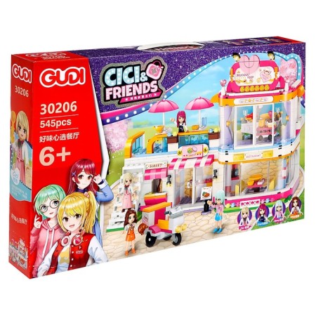 Constructor girlfriend "Fashion Cafe", 545 parts-2
