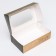 Folding box with a window for marshmallows "The best", 25 x 15 x 7 cm