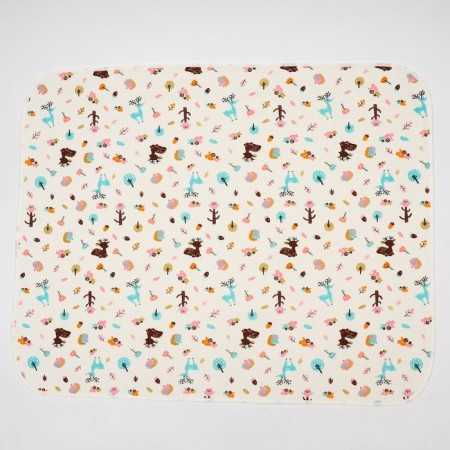 A waterproof diaper, 80*100 cm "deer"-6