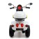 Electric car "Chopper", with a battery, light and sound effects, white color