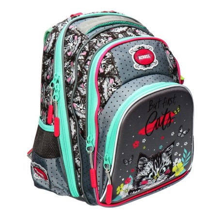 Frame backpack 39 x 29 x 17 cm, Across 230, gray ACR22-230-5-1
