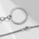 Set 2 objects: pendant, keychain "Tru Meng", color silver, 60 cm