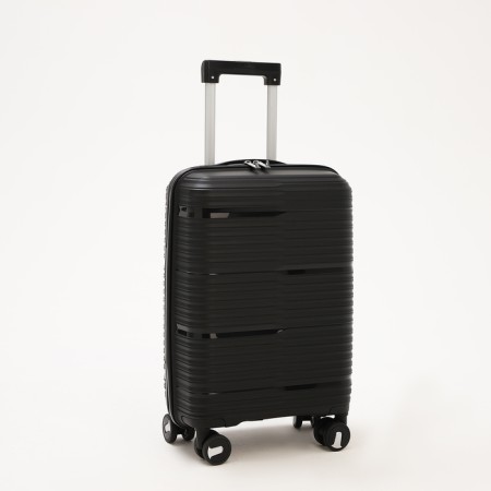 Small suitcase 20 ", lightning department, code castle, 4 wheels, black color-1