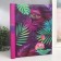 Photo album on 10 magnetic sheets 23x28 cm, int. spiral "Belle Fleur" jungle