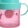 Children's player with solid nose "Bunny Polly", 150 ml., With handles, pink color