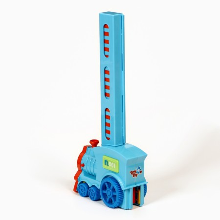 Паровоз игрушечный, с домино-4