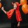 Carnival set "Sweet Damn": a cloak with a hood and a rod
