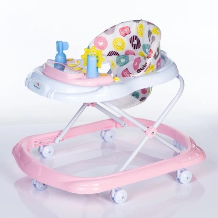 Walks Jolly Walk BW120, 6 wheels, with light -and -music effects, pink color