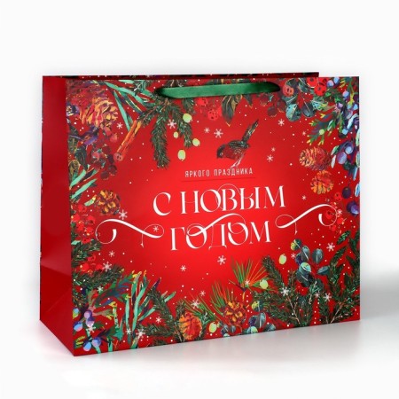 Laminated horizontal “New Year's fairy tale”, XL 49 x 40 x 19 cm, New Year-1