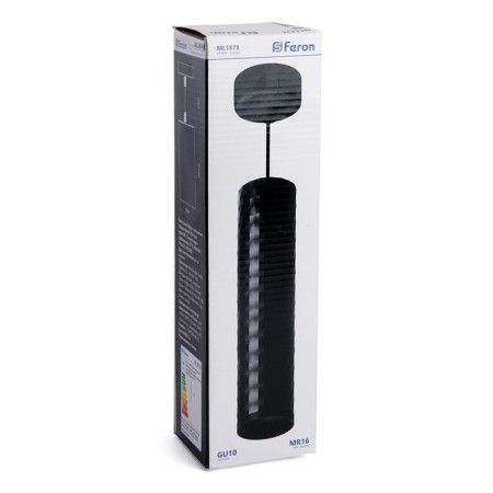 Ceiling Feron Feron ML1878, IP20, GU10, 35 W, 55x55x200 mm, black color black-5