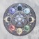 Set for fortune telling "Diagnostic board+pendulum+candles"