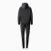 Women's costume with the basis (sweatshirt, trousers), black color, size 58
