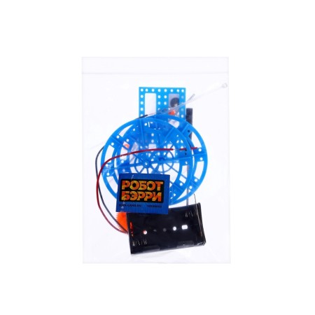 Electronic designer - Robotics "Funny robots", 3 models, on batteries-7