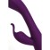 Vibrator for a GO with clitoral stimulation let it g, G-spotter, silicone, 19.5 cm