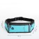 Lightning waist bag, 3 departments, blue color