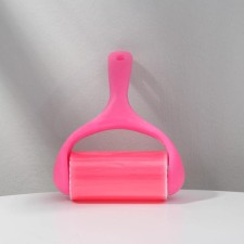 The roller for cleaning clothing is silicone, 19 × 12 × 5.5 cm, color mix