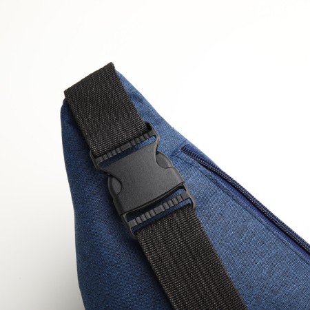 Waist bag, 33*9*14 cm, lightning department, 3 n/pocket, blue-4