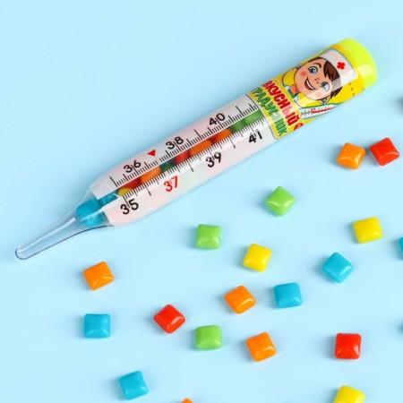 Chewing gum in the thermometer "Level", 7 g. (18+)-1