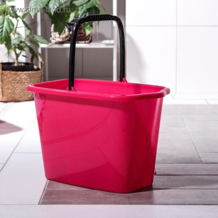 Rectangular bucket, 15 l, color mix-8