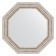 Mirror in the baguette frame, Roman silver 88 mm, 66.6x66.6 cm