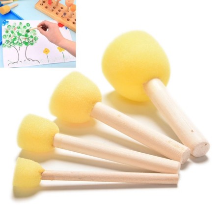 Set of brushes - sponge, 4 pieces-1