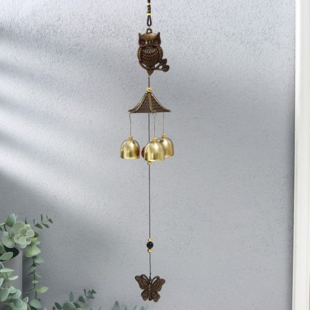 Wind Music Metal "Filin on a branch" 3 bells 40 cm