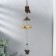 Wind Music Metal "Filin on a branch" 3 bells 40 cm