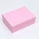 The box is folding, lid is, pink, 24 x 17 x 8 cm