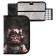 Penal 1 section 140 x 210 x 40 mm, folding pocket and cosmetic bag, fabric, calligrata top content "cat camouflage"