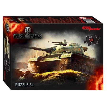World of Tanks puzzle, 54 elements, mix-1