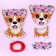 Children's lacing "Corgi" 17 × 15 × 0.3 cm
