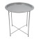 Folding metal table-stalk 2 in 1, 470 × 470 × 505 mm, silver color